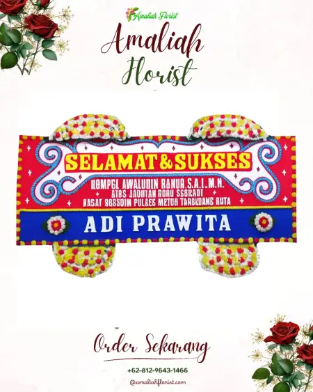 Papan Bunga Ucapan Selamat Girisubo